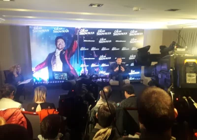Presentación de película el Gran Showman